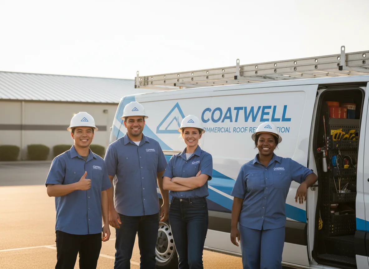 Commercial roof coating company in Center Line, MI